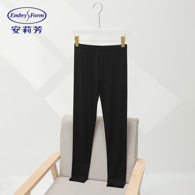 安莉芳专柜新品女士修身无痕中腰打底裤长裤秋季舒适秋裤EL00593