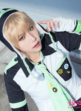 甜心家DRAMAtical Murder DMMD Noiz诺伊兹深亚麻色cosplay假发