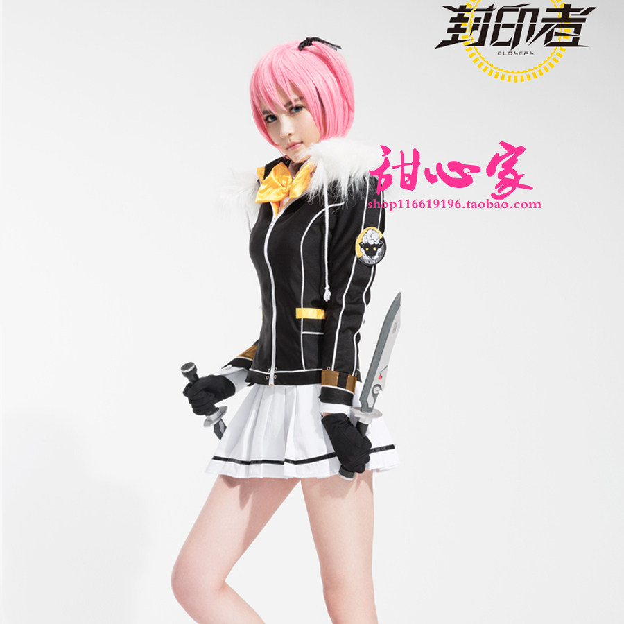 {甜心家}封印者李瑟钰粉色现货包邮粉色短发cosplay假发