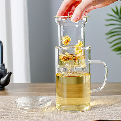 【小杨哥推荐】茶水分离玻璃杯