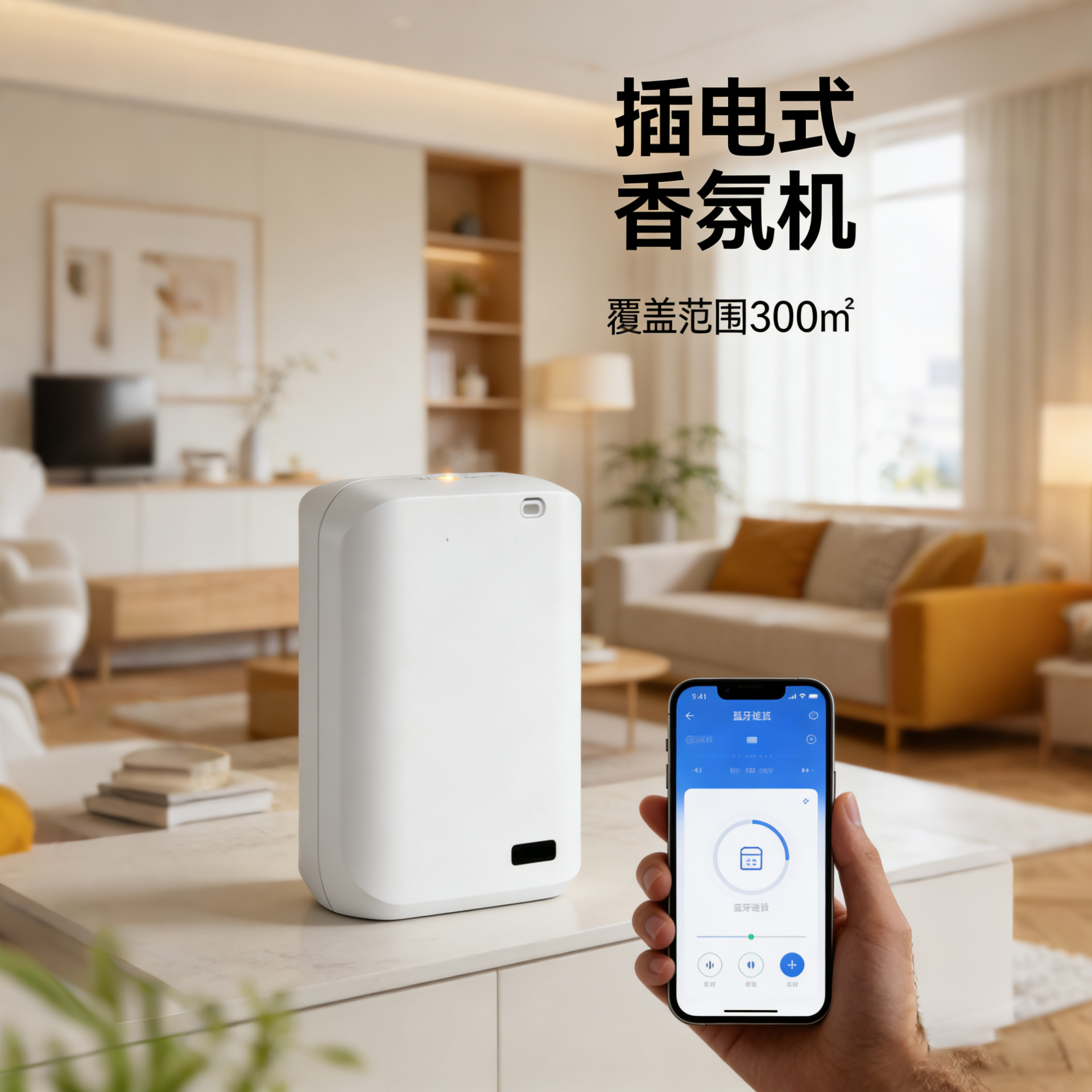 蓝牙链接定时香氛机喷香机