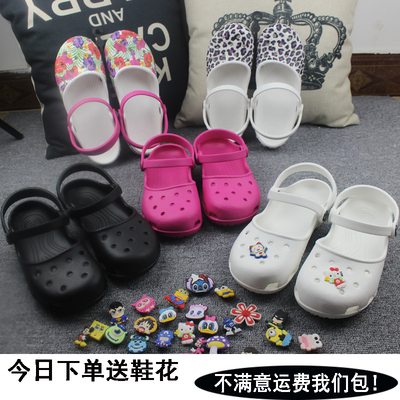 夏季新款玛丽珍工作鞋包头凉拖鞋