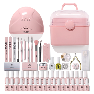 搏乐美甲套装家用工具初学者