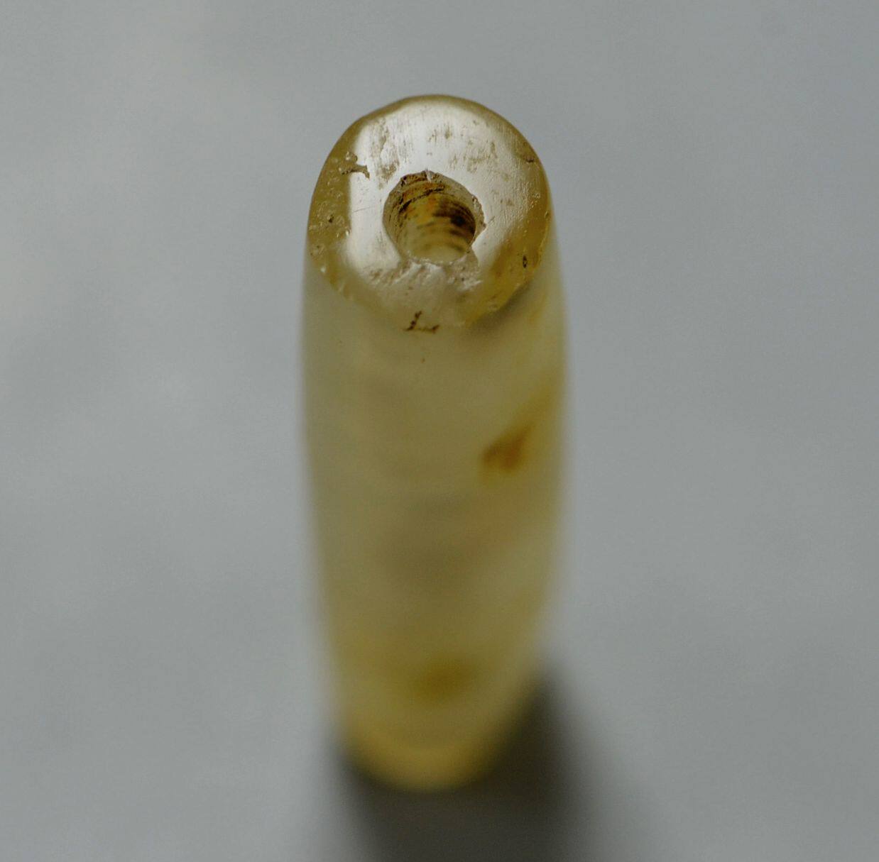 辽代老玛瑙管中古佩珠千年古珠精品颈饰挂件吊坠民族散珠单管放漏