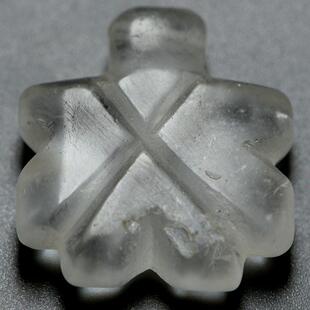 老水晶坠枫树叶吊坠挂件开门老佩饰包浆润亮糖化单颗实拍描述如实