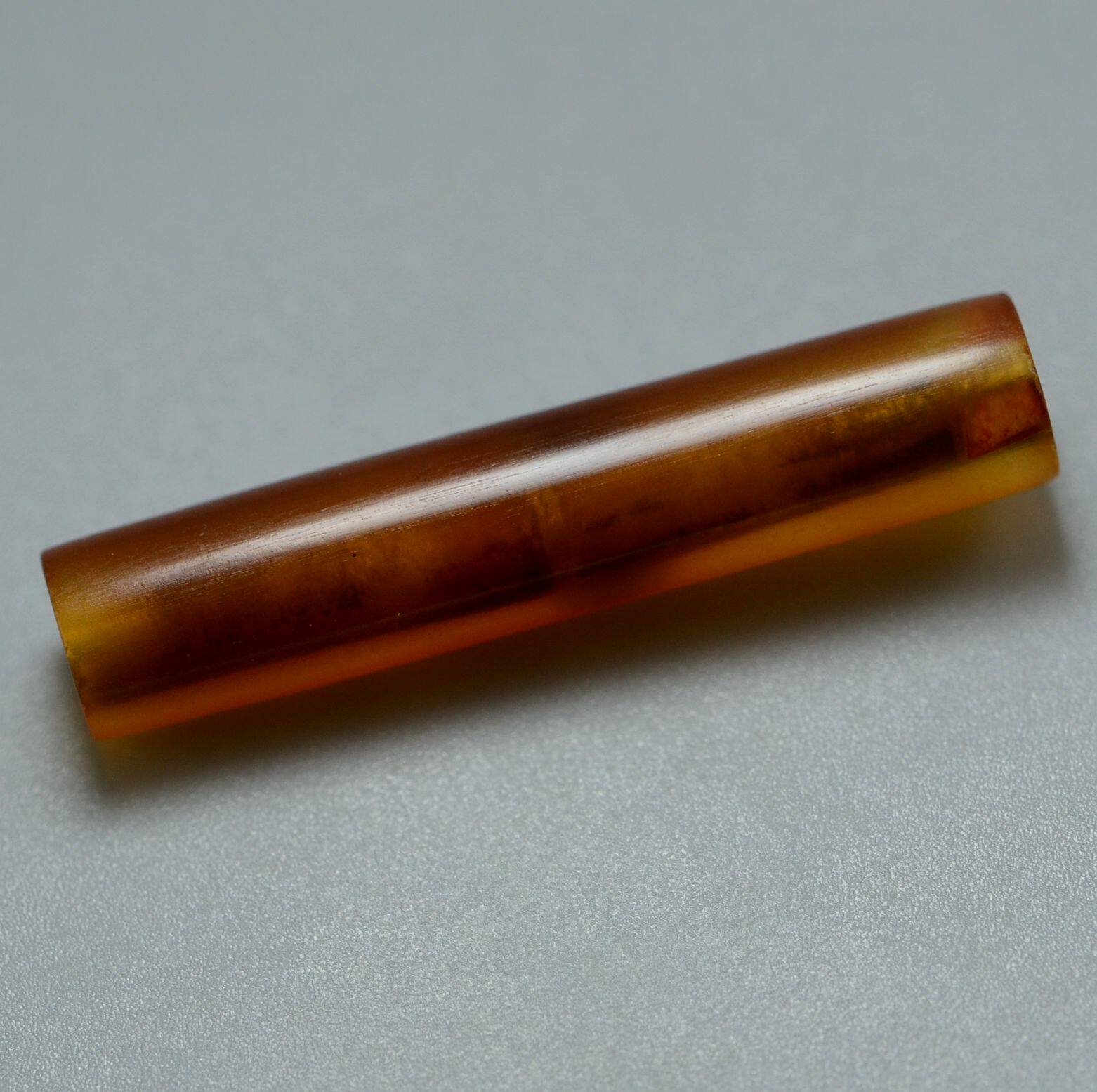 老红玛瑙管唐宋辽金红玉髓千年古珠老珠精品古董项饰吊坠品质佩珠