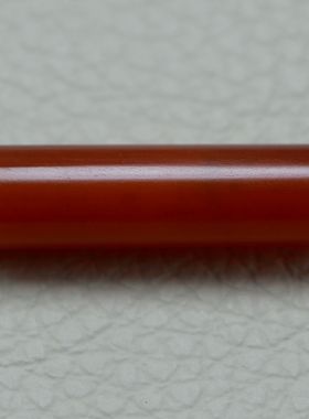 宋辽金时期红玛瑙管中古珠佩饰挂件古玩收藏红玉髓老珠子精品放漏