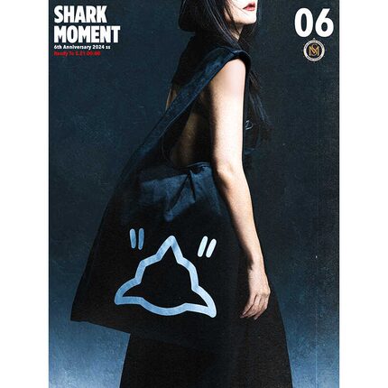 時刻鯊 | SHARK MOMENT logo印花 托特包 简约 单肩 手提包