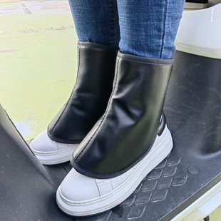 骑电动车防风护脚踝套脚面挡风防寒电瓶车脚腕脚脖子保暖冬季男女