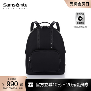 书包街头潮流防泼水背包QV2 Samsonite新秀丽女士双肩包大容量时尚