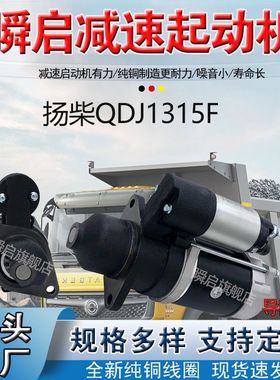 QDJ1315F起动机莱动LL480-12300J适用于KM390-490BT/4TE40-45A