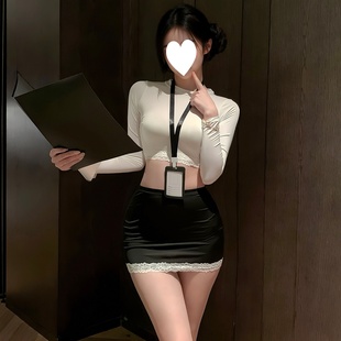 qq衣物秘书制度诱服禁欲系情调趣套装制服cos纯欲风情绪性感衣服