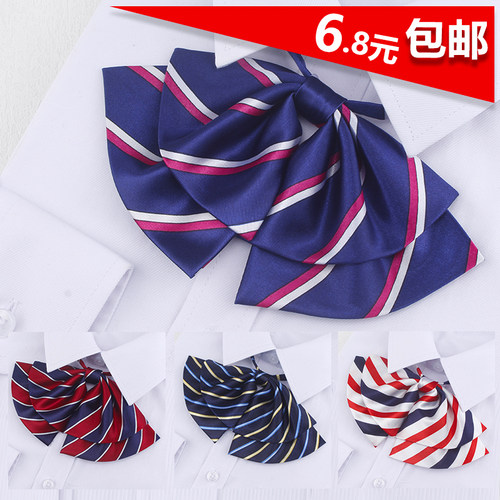 赠运险职业装女士领结工作酒店