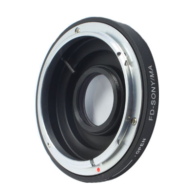 适用于佳能FD镜头转索尼机身 FD-MA/AF 转接环 带矫正玻璃