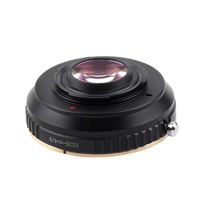 EOS-M43减焦增光转接环适用佳能EF镜头转BMPCC松下