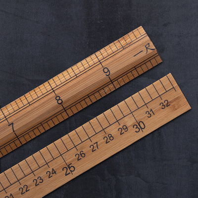 竹尺测量衣服裁缝工具30cm