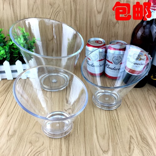 透明亚克力斜口碗塑料串串香