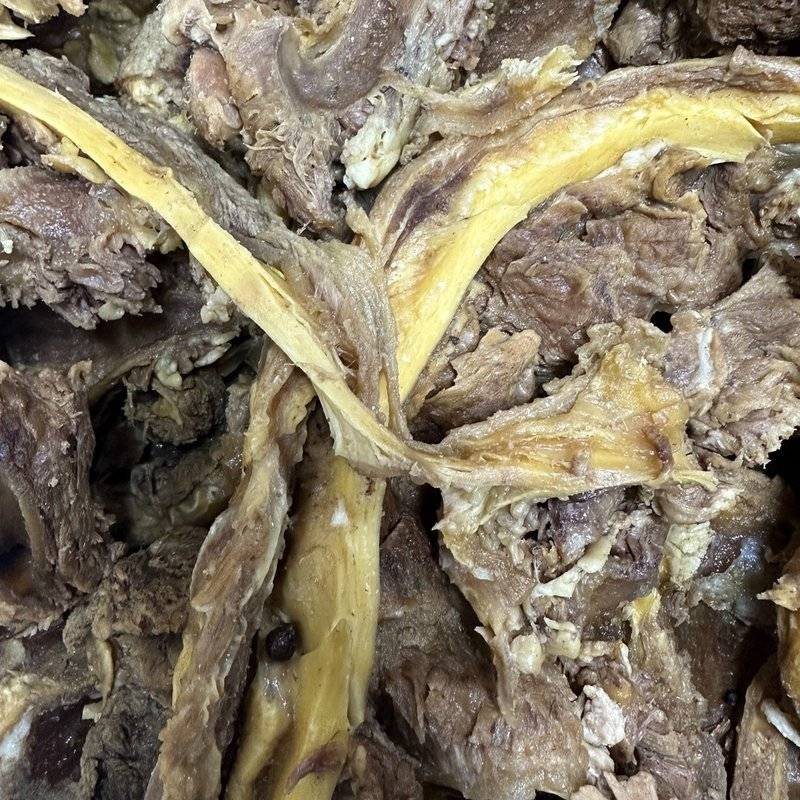 靳氏夫妇哞哞牛卤牛肉 带筋拆骨肉 3斤装有碎块