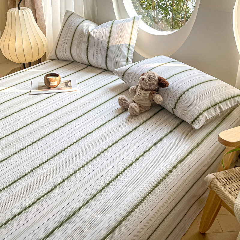 加厚老粗布床单单件纯棉100全棉学生宿舍单人被单夏季双人床笠