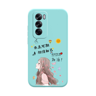 适用opporeno12手机壳reno12pro保护oppo液态硅胶套5G全包镜头PJV110防摔相信PJW外opporeon软壳por女12p新款
