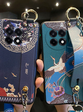 适用一加ace5手机壳如意腕带1加aec5pro保护硅胶套PKG110镜头全包防摔PKR斜挎挂绳oppo软壳oneplus女por5新款