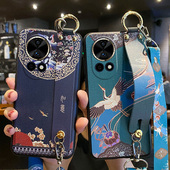 适用华为nova13手机壳如意腕带nove13pro保护硅胶套BLK一AL80全包镜头防摔MIS软00女note新款 novo斜挎por挂绳