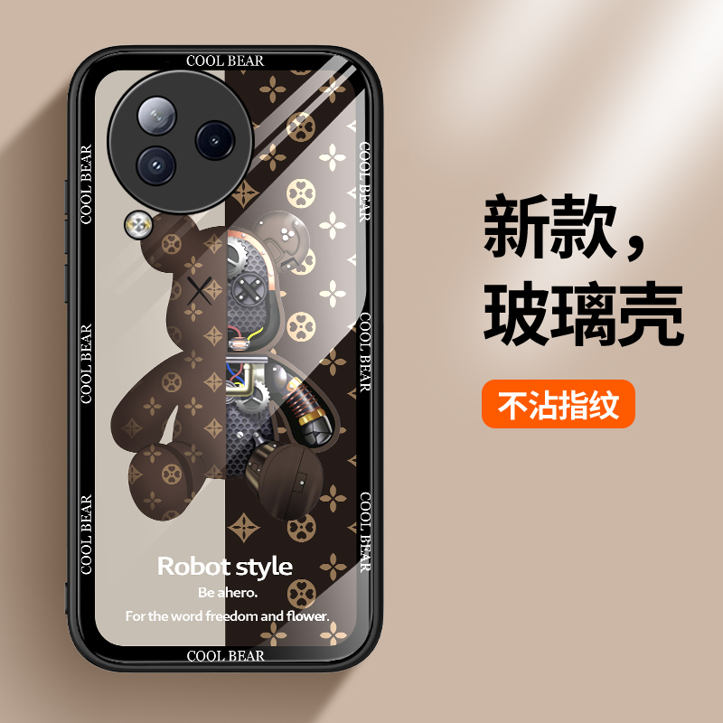 玻璃套适用小米保护壳个性civi3