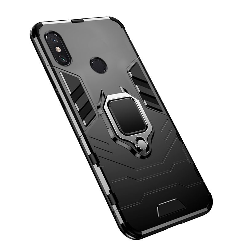 适用小米max3手机壳磁吸带支架