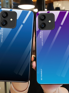 适用华为荣耀play6Tpro手机壳钢化玻璃paly6tpro保护6tpro硅胶套TFY一AN40全包6T防摔青紫色5g软壳piay男女款