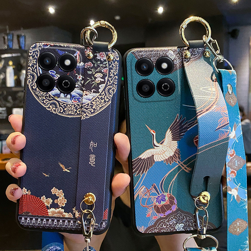 适用华为荣耀200smart手机壳腕带