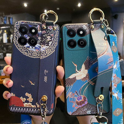 适用华为荣耀200smart手机壳腕带