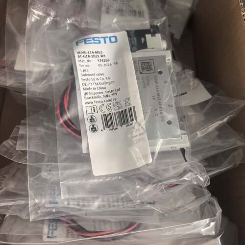 FESTO 费斯托 电磁阀 VUVG-L14-M52-AT-G18-1H2L-W1 576256