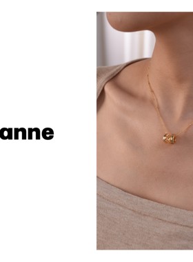 铜镀真金铜镀18k金普通链条女