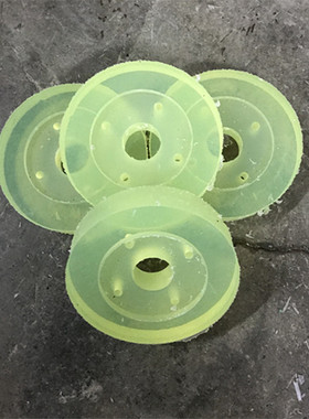 高低硬度PU板 U力胶棒 耐磨聚氨酯板材 40°黄色PU圆棒 加工尺寸