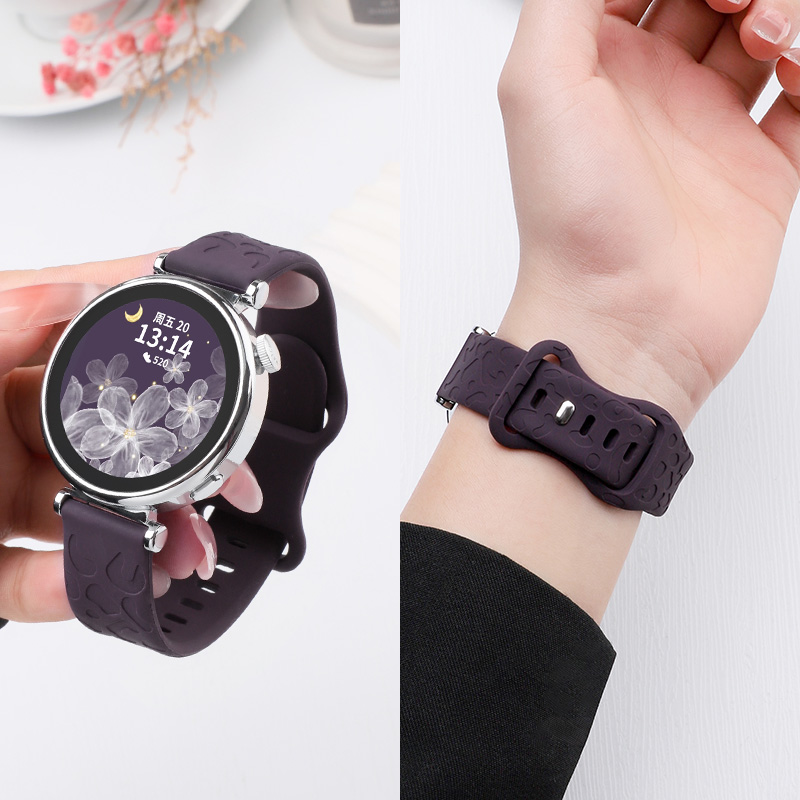 亲肤软胶 贴合手表 佩戴舒适