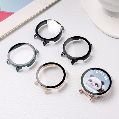 适用于oppowatchx2mini保护壳全包表壳OPPO智能手表X2MINI保护套钢化膜壳膜一体轻薄防摔防尘透明高清配件