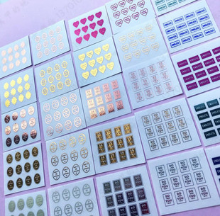 【现货】日本 sha-nail Pro  贴纸 PARTS 系列 迷你 彩色烫金