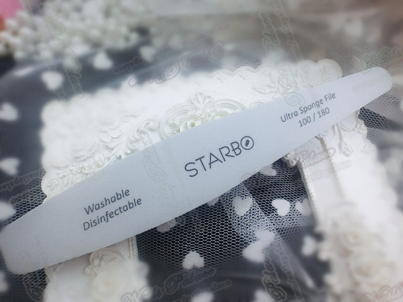 【现货】超好用的 starbo 甲搓 海绵搓 自然甲搓 斑马搓