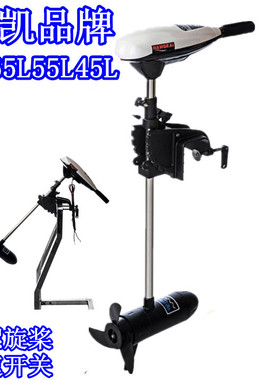 航凯ET65L55L45L电动推进器船外机马达舷外机挂机调速开关螺旋桨