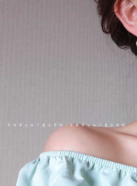 绿色水晶蝴蝶耳环轻奢高级感独特耳钉小众耳饰女2024新款夏日配饰