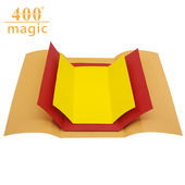 大信封钞票变换 超级大翻包 三次变化 魔术道具多变翻包