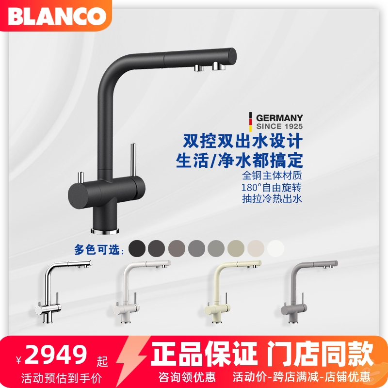 德国铂浪高净水二合一水龙头