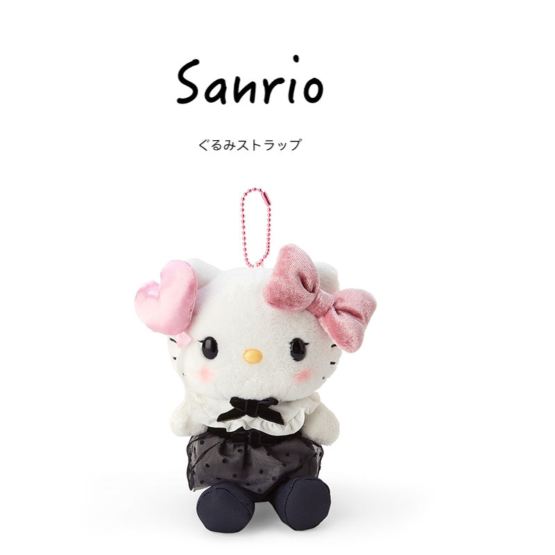 日本hellokitty正版情人节凯蒂猫哈喽kt猫公仔玩偶毛绒包挂件挂饰