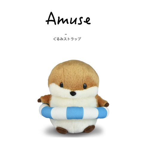 amuse日本正版水獭公仔