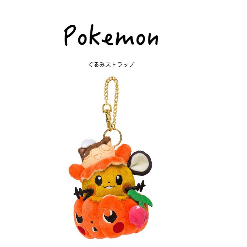 pokemon日本正版咚咚鼠挂件
