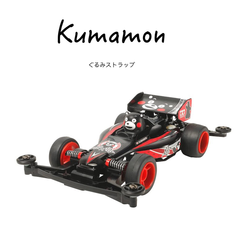 kumamon日本正版熊本熊赛车模型