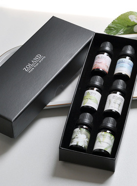 凡斯正品ZOLAND厂家直销加湿器精油套装水溶性香薰精油礼盒装6瓶