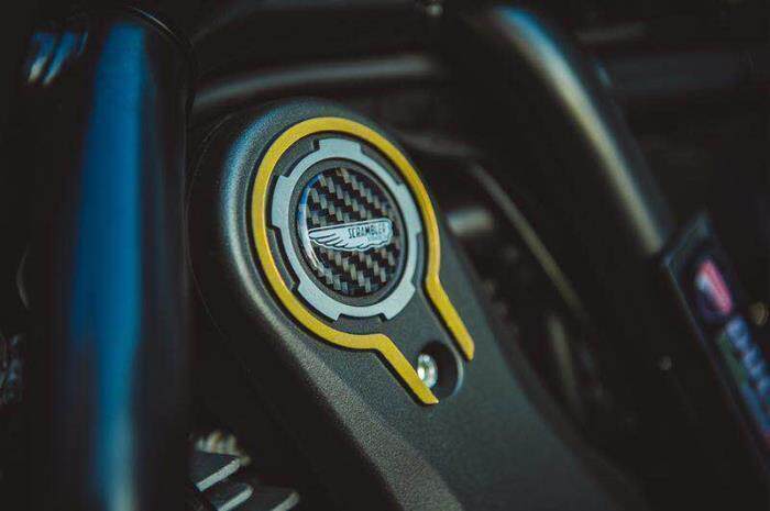 kodaskin杜卡迪 scrambler自游 志 典 劲 野正时皮带罩碳纤维圆贴