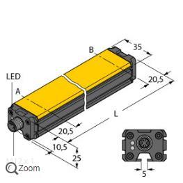 非实价议价议价原装正品图尔克WIM100-Q25L-LI-EXI- H1141磁性致 电子元器件市场 其它元器件 原图主图