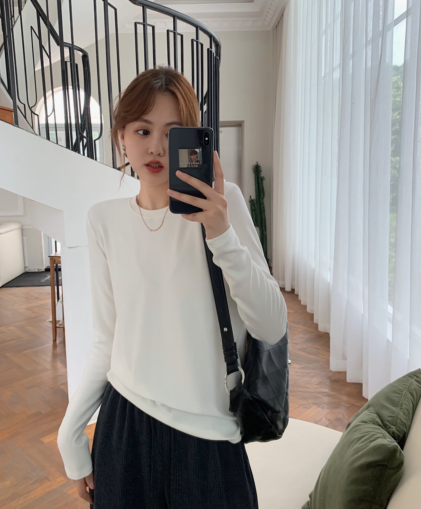 seawhen海维恩慕斯德绒T恤